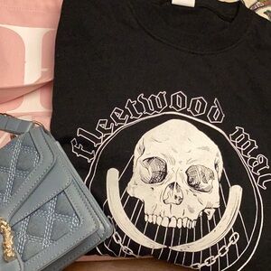 Womens Fleetwood Mac bread and water printshop tee size small hand printed